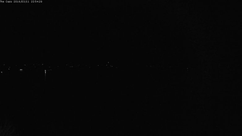Lake Travis webcam, March 11, 2016 10:00 PM CT