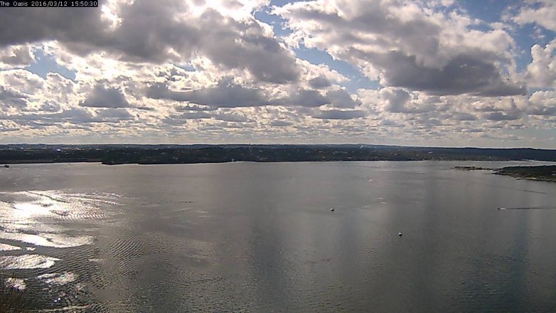 Lake Travis webcam, March 12, 2016 2:55 PM CT