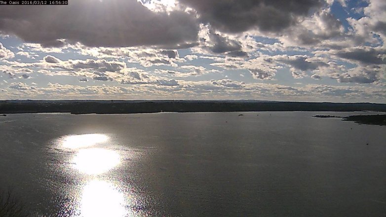 Lake Travis webcam, March 12, 2016 4:00 PM CT