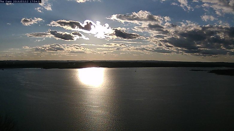Lake Travis webcam, March 12, 2016 5:00 PM CT