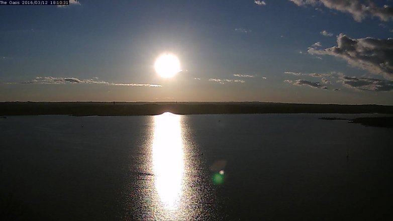 Lake Travis webcam, March 12, 2016 5:15 PM CT