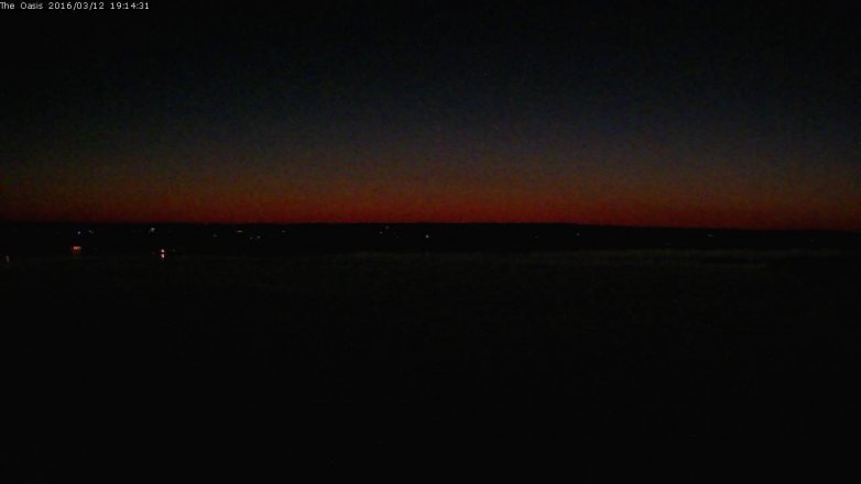 Lake Travis webcam, March 12, 2016 6:20 PM CT