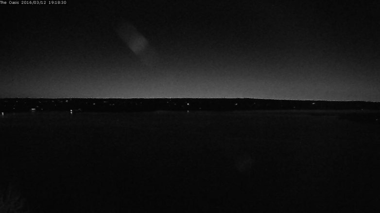 Lake Travis webcam, March 12, 2016 6:25 PM CT