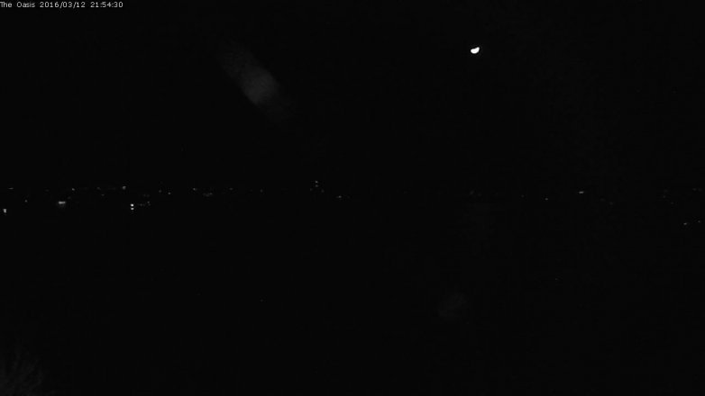 Lake Travis webcam, March 12, 2016 9:00 PM CT