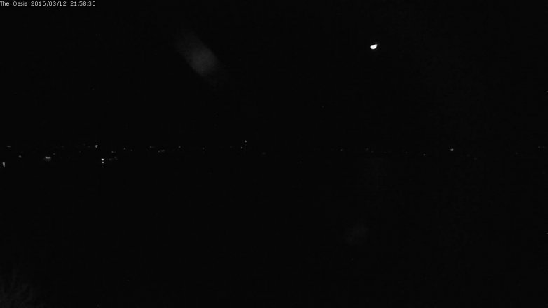 Lake Travis webcam, March 12, 2016 9:05 PM CT