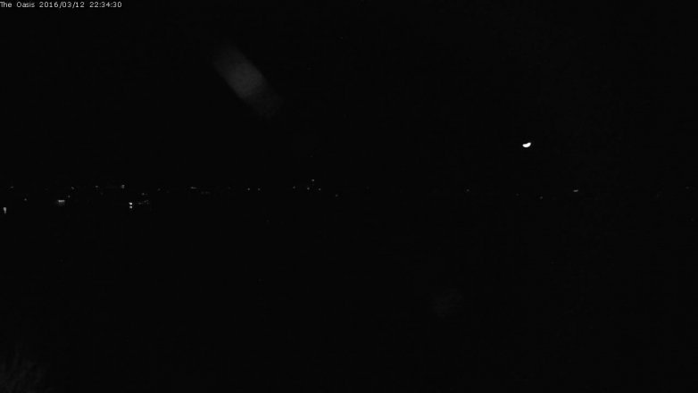 Lake Travis webcam, March 12, 2016 9:40 PM CT