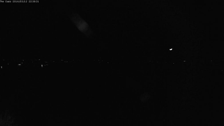Lake Travis webcam, March 12, 2016 9:45 PM CT