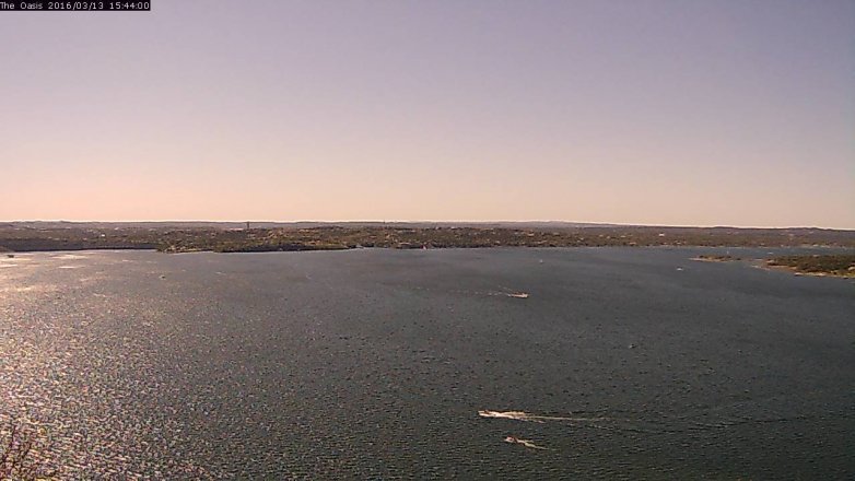 Lake Travis webcam, March 13, 2016 2:50 PM CT