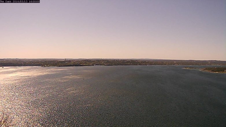 Lake Travis webcam, March 13, 2016 3:05 PM CT