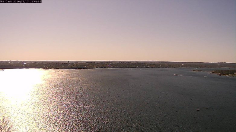 Lake Travis webcam, March 13, 2016 3:50 PM CT