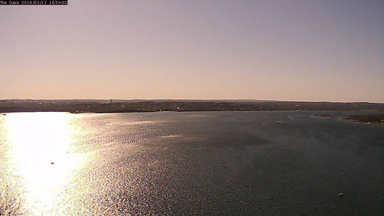 Lake Travis webcam, March 13, 2016 4:00 PM CT