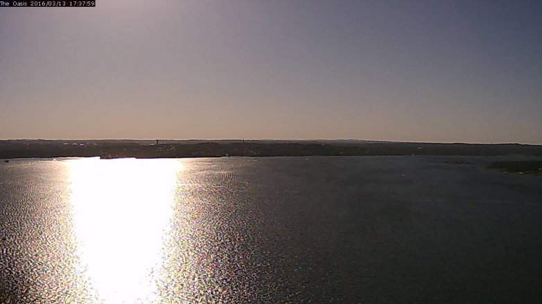 Lake Travis webcam, March 13, 2016 4:45 PM CT