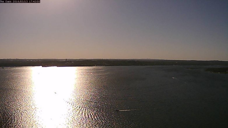Lake Travis webcam, March 13, 2016 4:50 PM CT