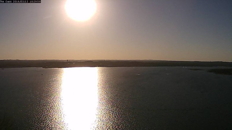 Lake Travis webcam, March 13, 2016 5:35 PM CT