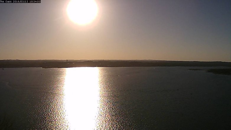 Lake Travis webcam, March 13, 2016 5:40 PM CT