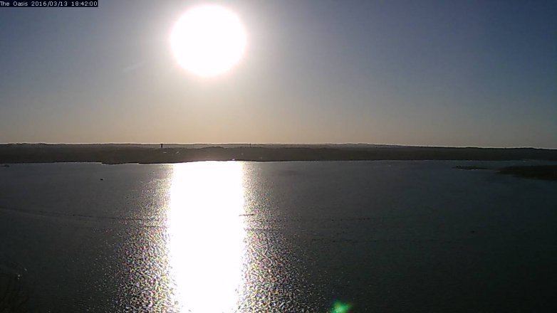 Lake Travis webcam, March 13, 2016 5:50 PM CT