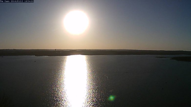 Lake Travis webcam, March 13, 2016 6:00 PM CT