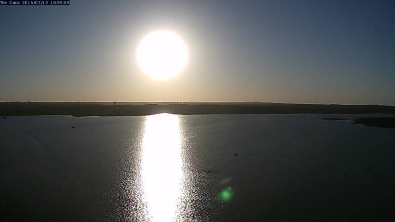 Lake Travis webcam, March 13, 2016 6:05 PM CT