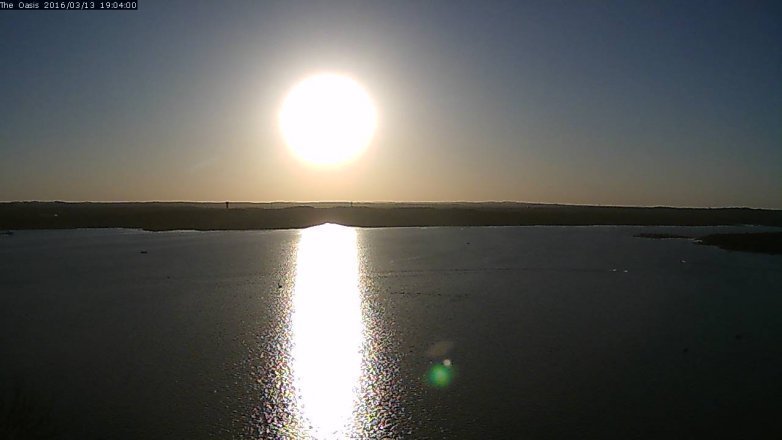 Lake Travis webcam, March 13, 2016 6:10 PM CT