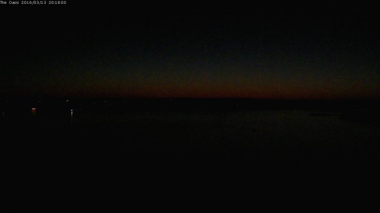 Lake Travis webcam, March 13, 2016 7:25 PM CT