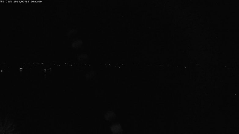 Lake Travis webcam, March 13, 2016 7:50 PM CT