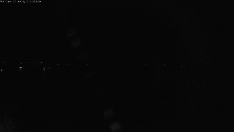 Lake Travis webcam, March 13, 2016 8:05 PM CT