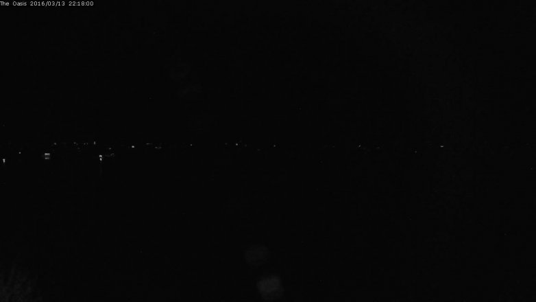 Lake Travis webcam, March 13, 2016 9:25 PM CT