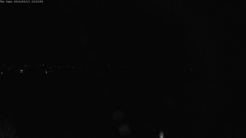 Lake Travis webcam, March 13, 2016 10:30 PM CT