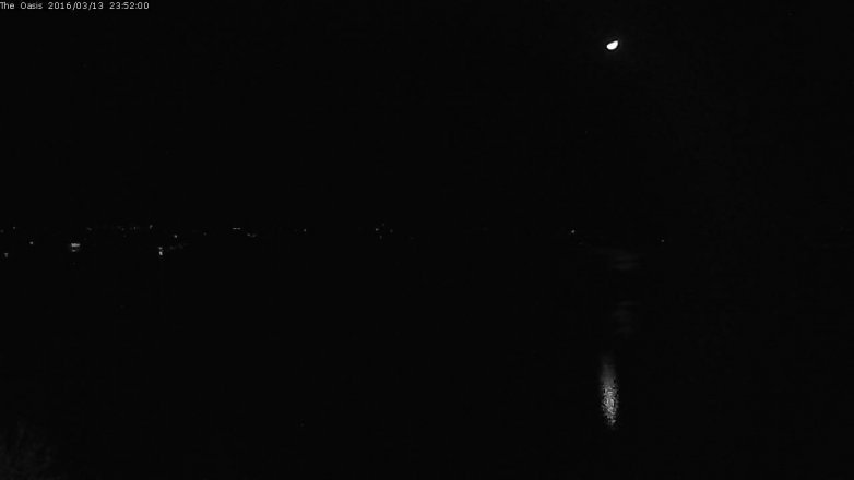Lake Travis webcam, March 13, 2016 11:00 PM CT
