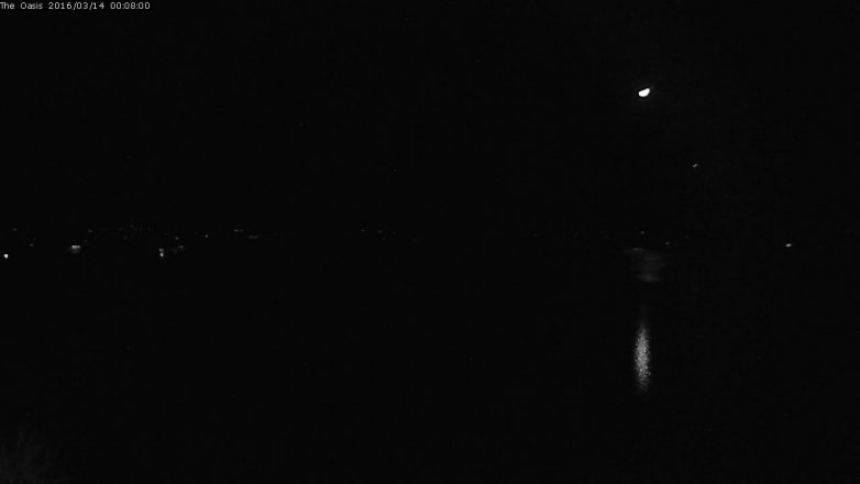 Lake Travis webcam, March 13, 2016 11:15 PM CT