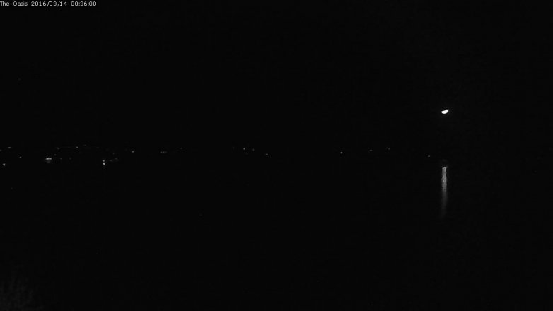 Lake Travis webcam, March 13, 2016 11:45 PM CT