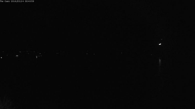 Lake Travis webcam, March 13, 2016 11:50 PM CT