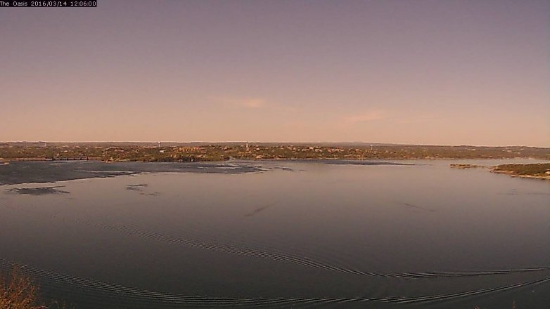 Lake Travis webcam, March 14, 2016 11:10 AM CT