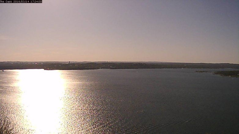 Lake Travis webcam, March 14, 2016 4:30 PM CT