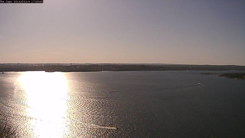 Lake Travis webcam, March 14, 2016 4:35 PM CT