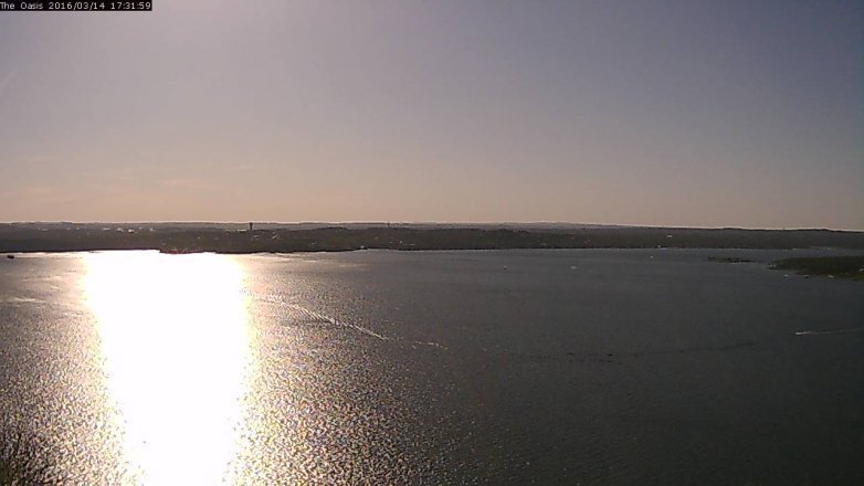 Lake Travis webcam, March 14, 2016 4:40 PM CT