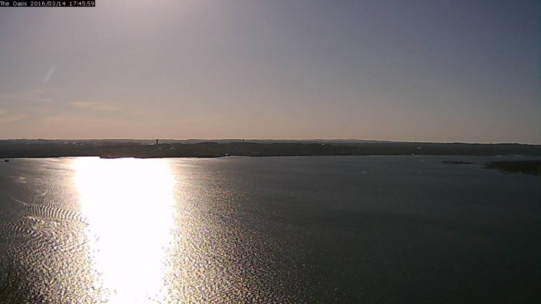 Lake Travis webcam, March 14, 2016 4:55 PM CT