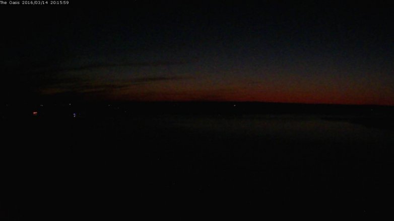 Lake Travis webcam, March 14, 2016 7:20 PM CT