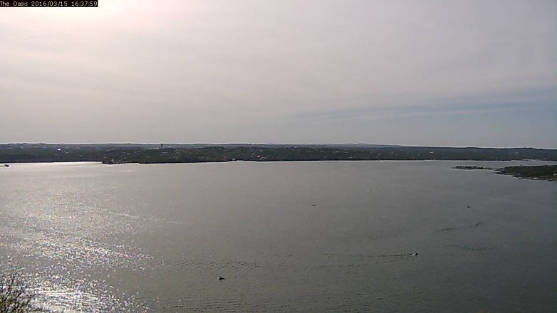 Lake Travis webcam, March 15, 2016 3:45 PM CT