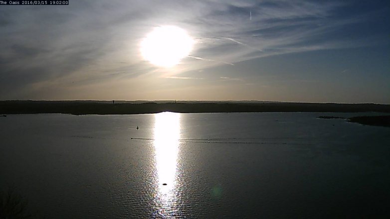 Lake Travis webcam, March 15, 2016 6:10 PM CT