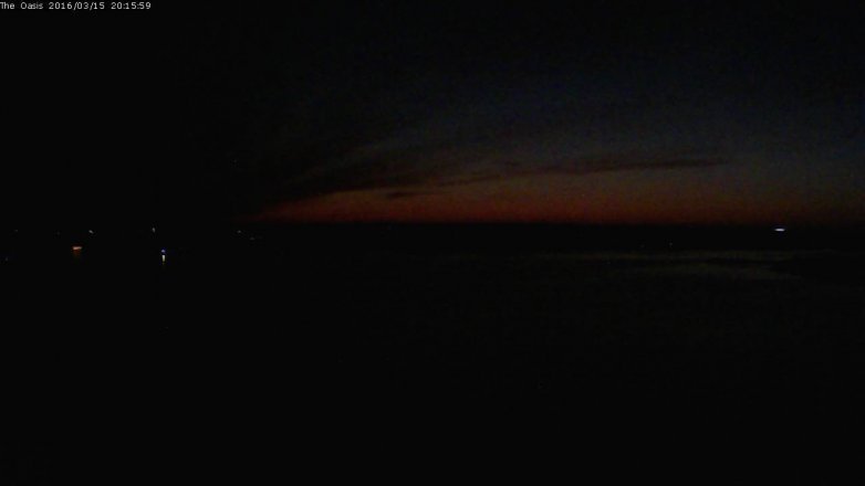 Lake Travis webcam, March 15, 2016 7:25 PM CT