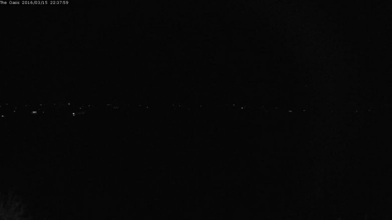 Lake Travis webcam, March 15, 2016 9:45 PM CT