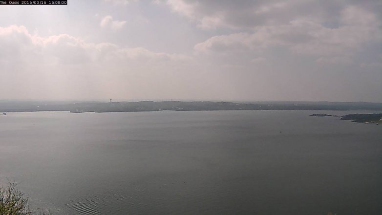 Lake Travis webcam, March 16, 2016 3:15 PM CT