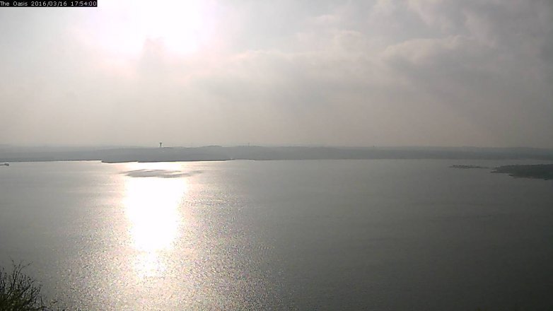 Lake Travis webcam, March 16, 2016 5:00 PM CT
