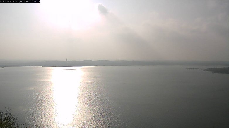 Lake Travis webcam, March 16, 2016 5:05 PM CT