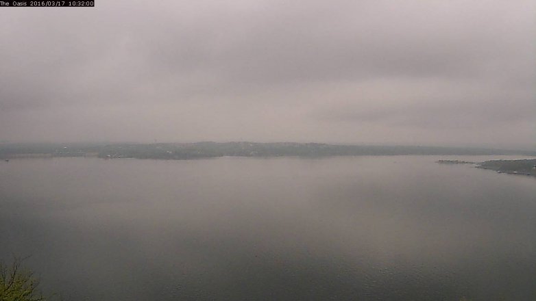 Lake Travis webcam, March 17, 2016 9:40 AM CT