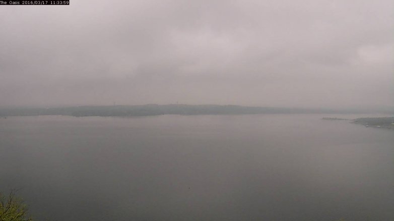 Lake Travis webcam, March 17, 2016 10:40 AM CT