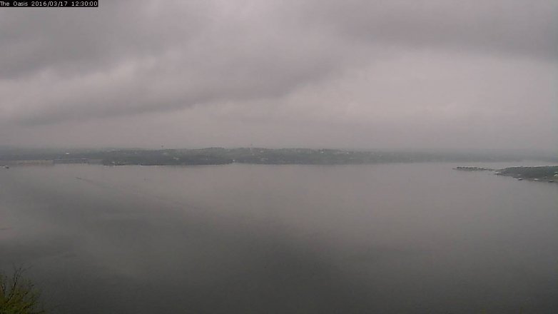 Lake Travis webcam, March 17, 2016 11:35 AM CT