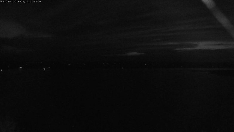 Lake Travis webcam, March 17, 2016 7:20 PM CT