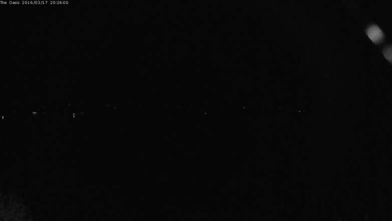 Lake Travis webcam, March 17, 2016 7:40 PM CT